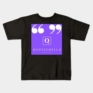 Quotechella Logo Kids T-Shirt